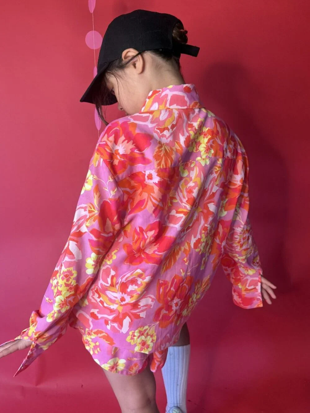 Seven Wonders Floral Shirt & Shorts Set • Pink Retro Matching Set